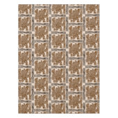 Nappe Aztec Eagle Guerrier Tribal Art antique (Devant)