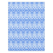 Nappe Azulejo bleu et blanc Motif Azul espagnol (Devant)