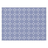 Nappe Azulejo Espagnol Traditionnel Bleu et Blanc (Devant (Horizontal))