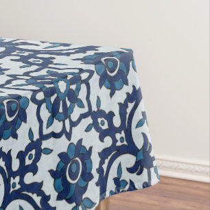 Nappe Azulejos Floral Carrelage Motif