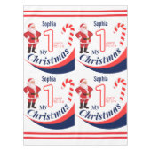 Nappe Baby de Noël "Mon 1er Noël" (Devant)