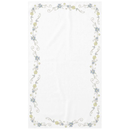 Nappe Baby shower Cowboy (Devant)