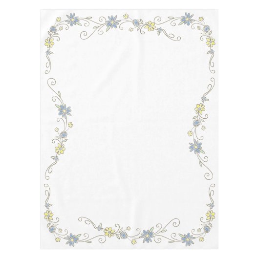 Nappe Baby shower Cowboy (Devant)