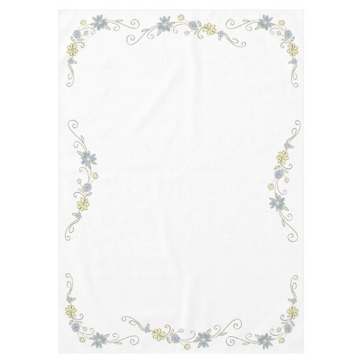 Nappe Baby shower Cowboy (Devant)