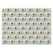 Nappe Baby shower Cute Safari Jungle Animaux (Devant (Horizontal))