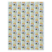 Nappe Baby shower Cute Safari Jungle Animaux (Devant)