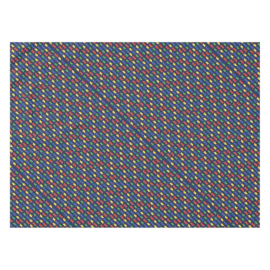 Nappe Baby shower de camion de construction (Devant (Horizontal))