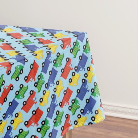 Nappe Baby shower de camion de construction (In Situ)