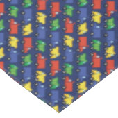 Nappe Baby shower de camions (Angle)