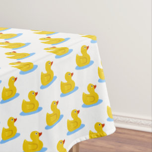 Nappe Baby shower de canard en caoutchouc