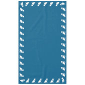 Nappe Baby shower de chien taureau Pit (Devant)