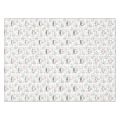 Nappe Baby shower de pépinière florale de roses d'agneau (Devant (Horizontal))