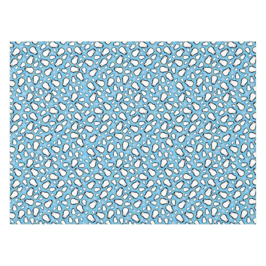 Nappe Baby shower de pingouin (Devant (Horizontal))