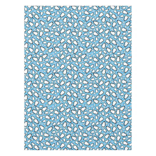 Nappe Baby shower de pingouin (Devant)