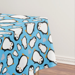 Nappe Baby shower de pingouin