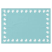 Nappe Baby shower de transport vintage (Devant (Horizontal))