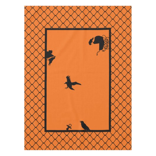 Nappe Baby shower Goth-Horror (Devant)