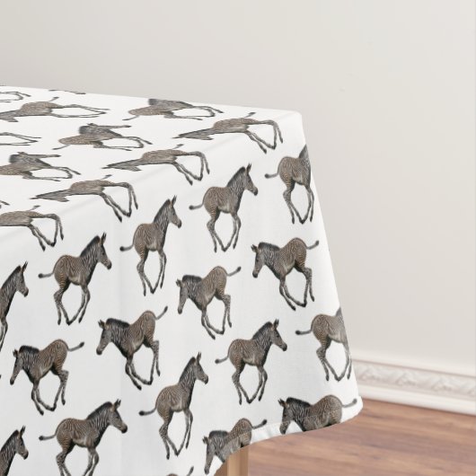 Nappe Baby Zebra Frenzy (Blanc) (In Situ)