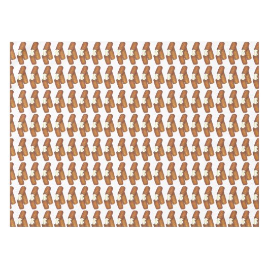 Nappe Baguettes de fromage Mozzarella Motif d'impression (Devant (Horizontal))