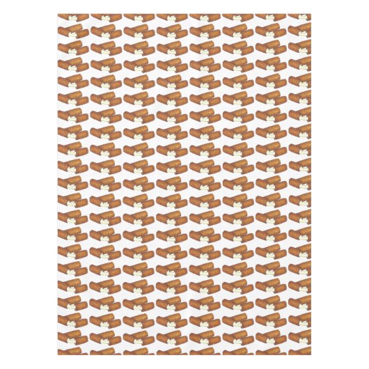Nappe Baguettes de fromage Mozzarella Motif d'impression (Devant)