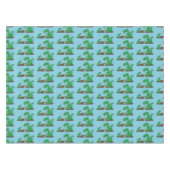 Nappe Baguettes mignonnes grillant des marshmallows dess (Devant (Horizontal))