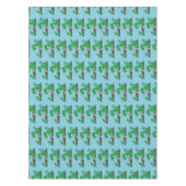 Nappe Baguettes mignonnes grillant des marshmallows dess (Devant)