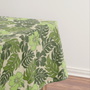Nappe Baie de Huakini Hibiscus Hawaïen Floral Vintage