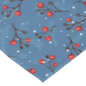 Nappe Baies d'hiver en bleu (Angle)