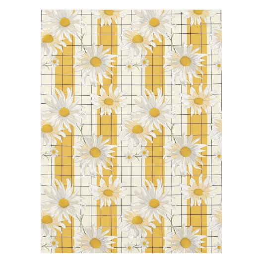 Nappe Baisson blanc sur Arrière - plan de grille rayée j (Devant)