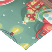 Nappe Baking pour les vacances de Boston Terrier : Noël (Angle)