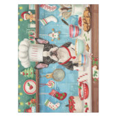 Nappe Baking pour les vacances de Boston Terrier : Noël (Devant)