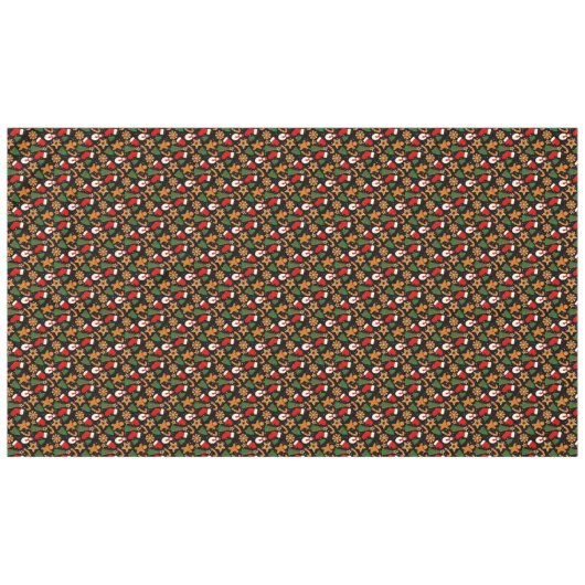 Nappe Baking Spirits Bright Gingerbread Noël Cookie (Devant (Horizontal))