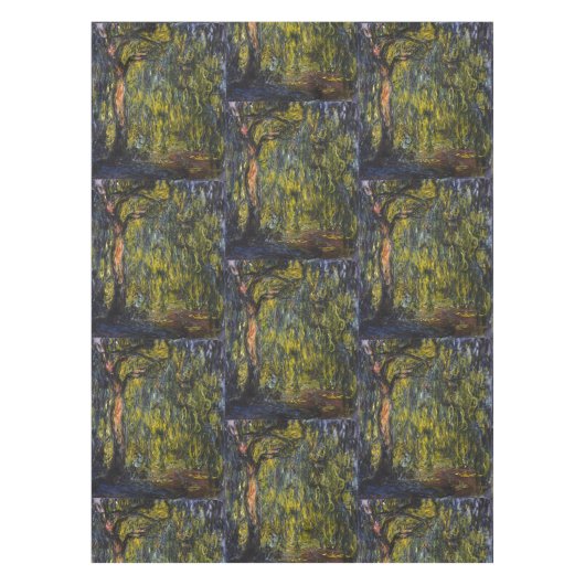 Nappe Balayage Willow par Claude Monet, oeuvre d'art cla (Devant)