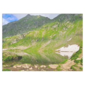 Nappe Balea Lake Mountain Slope – Romania Alpine Print (Devant (Horizontal))