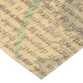 Nappe Baleine antique Vie marine (Angle)