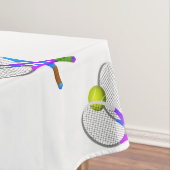 Nappe Balle de tennis et raquettes (In Situ)