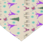 Nappe Ballerina Roses Deer Holiday Art  (Angle)