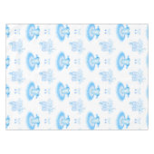 Nappe Ballet bleu Anniversaire Chaussures Tutu & Pointe (Devant (Horizontal))