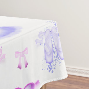 Nappe Ballet rose et violet Anniversaire Chaussures Tutu