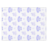 Nappe Ballet violet Anniversaire Tutu & Pointe Chaussure (Devant (Horizontal))