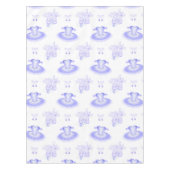 Nappe Ballet violet Anniversaire Tutu & Pointe Chaussure (Devant)