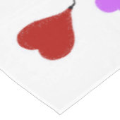 Nappe Ballons cardiaques Anniversaire (Angle)