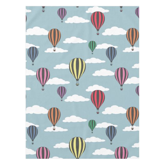 Nappe Ballons chauds colorés (Devant)
