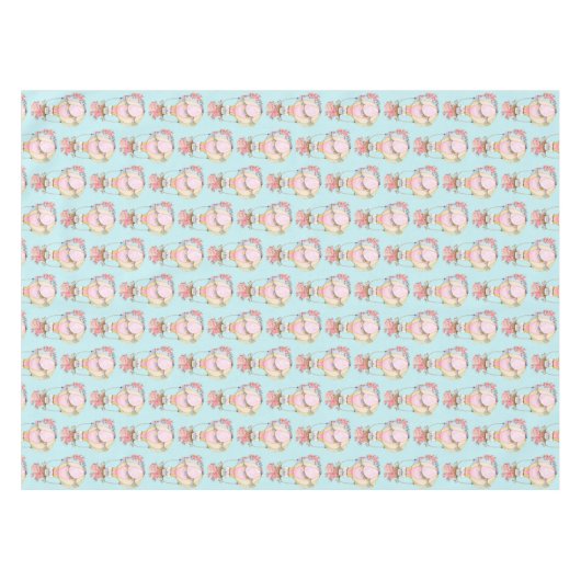Nappe Ballons d'air chaud mignon avec Motif d'aquarelle (Devant (Horizontal))