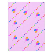 Nappe Ballons de couleurs vives sur PINK (Devant)