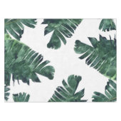 Nappe Banane Feuille aquarelle Palm botanique tropical (Devant (Horizontal))