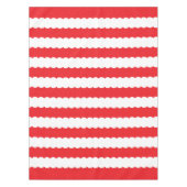 Nappe Bande blanche et rouge (Devant)