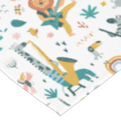 Nappe Bande d'animaux de dessin (Angle)