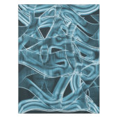 Nappe Bande de chevauchement courbe bleue surlignée par  (Devant)