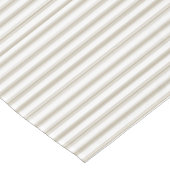 Nappe Bande de cueillette beige et blanche (Angle)